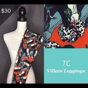 LuLaRoe TC Disney Villains Leggings